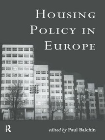 Housing Policy in Europe by Paul Balchin, 9780415135139