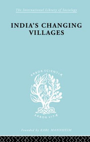 India's Changing Villages by S.C. Dube, 9780415513661