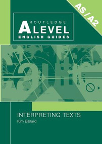 Interpreting Texts - 9780415334372 by Kim Ballard, 9780415334372