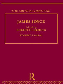 James Joyce. Volume 2: 1928-41 by Robert Deming, 9780415487511