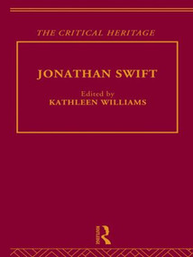 Jonathan Swift (The Critical Heritage) by Kathleen Williams, 9780415568869