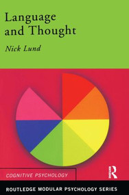 Language and Thought - 9780415282918 by Nick Lund, 9780415282918