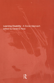 Learning Disability (A Social approach) by David Race, 9780415250382