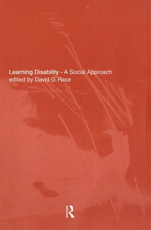 Learning Disability (A Social approach) by David Race, 9780415250382