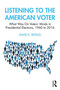 Listening to the American Voter (What Was On Voters' Minds in Presidential Elections, 1960 to 2016) - 9780367819675 by David E Repass, 9780367819675