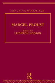Marcel Proust - 9780415568982 by Leighton Hodson, 9780415568982