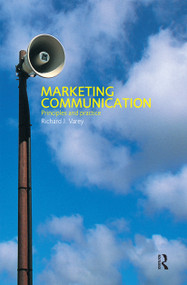 Marketing Communication (A Critical Introduction) by Richard Varey, 9780415230407