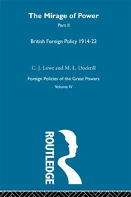 Mirage Of Power Pt2 V4 by C.J. Lowe, M.L. Dockril, 9780415606158