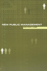 New Public Management (An Introduction) by Jan-Erik Lane, 9780415231879