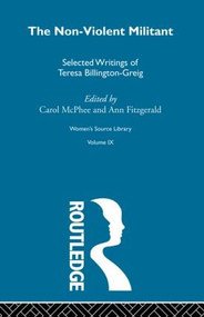 The Non-Violent Militant by Ann Fitzgerald, Carol McPhee, 9780415606455