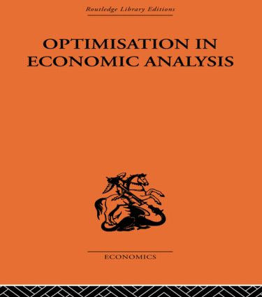 Optimisation in Economic Analysis by Gordon Mills, 9780415488839