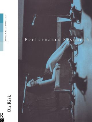 Performance Research V1 Issu 2 by Claire MacDonald, 9780415162098