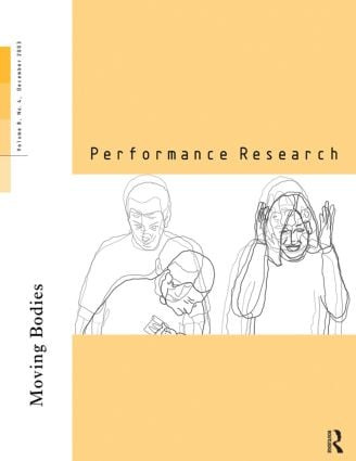 Performance Research V8 Issue by David Williams, Ric Allsopp, 9780415321334