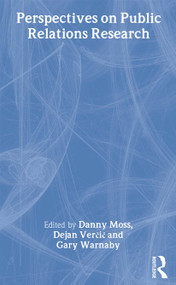 Perspectives on Public Relations Research by Danny Moss, Dejan Vercic, Gary Warnaby, 9780415316187