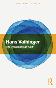 The Philosophy of 'As If' - 9780367549947 by Hans Vaihinger, 9780367549947