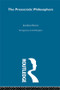Presocratics-Arg Philosophers by Jonathan Barnes, 9780415510592
