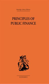 Principles of Public Finance by Hugh Dalton, 9780415489034