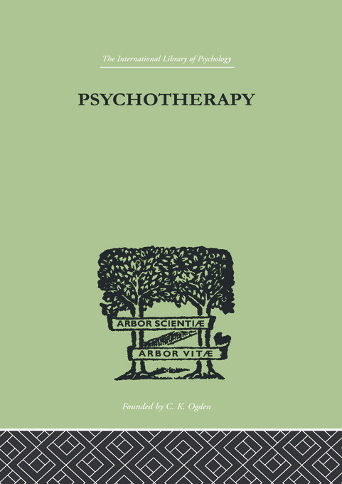 Psychotherapy - 9780415758055 by Paul Schilder, 9780415758055