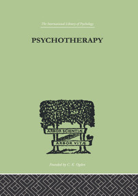 Psychotherapy - 9780415758055 by Paul Schilder, 9780415758055