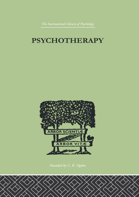 Psychotherapy - 9780415758055 by Paul Schilder, 9780415758055