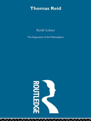 Reid - Arg Philosophers by Lehrer, 9780415488211