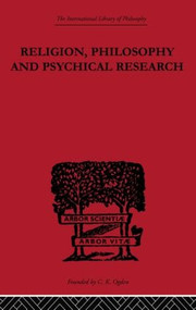 Religion, Philosophy and Psychical Research (Selected Essays) by C.D. Broad, 9780415614092