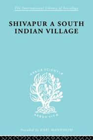 Shivapur:South Ind Vill Ils 71 by K. Ishwaran, 9780415605526