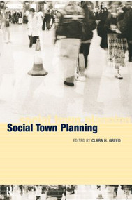 Social Town Planning - 9780415172417 by Clara Greed, 9780415172417
