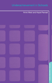 Underachievement in Schools - 9780415241328 by Hazel Pennell, Anne West, 9780415241328