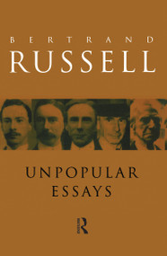 Unpopular Essays - 9780415119634 by Bertrand Russell, 9780415119634