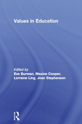 Values in Education by Eva Burman, Maxine Cooper, Lorraine Ling, Joan Stephenson, Joan Stephenson****Nfa******, 9780415157384