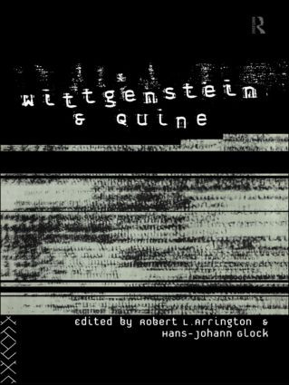Wittgenstein and Quine - 9780415349048 by Robert Arrington, Hans-Johann Glock, 9780415349048