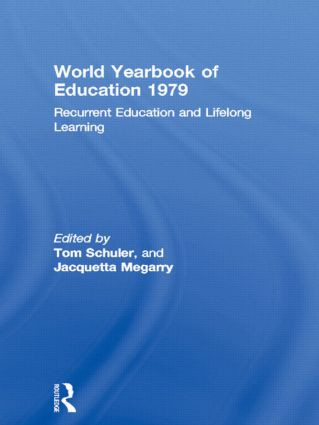 World Yearbook of Education 1979 (Recurrent Education and Lifelong Learning) - 9780415502351 by Tom Schuler, Jacquetta Megarry, 9780415502351