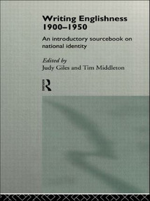 Writing Englishness: An Introductory Sourcebook - 9780415114424 by Judy Giles, Tim Middleton, 9780415114424