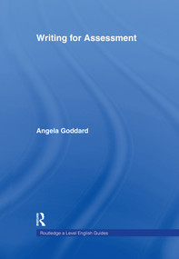 Writing for Assessment - 9780415286275 by Angela Goddard, 9780415286275