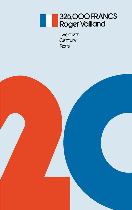 325,000 Francs - 9780415017107 by Roger Vailland, David Nott, 9780415017107