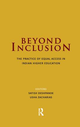 Beyond Inclusion (The Practice of Equal Access in Indian Higher Education) - 9781138660342 by Satish Deshpande, Usha Zacharias, 9781138660342