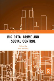 Big Data, Crime and Social Control - 9780367227562 by Aleš Završnik, 9780367227562
