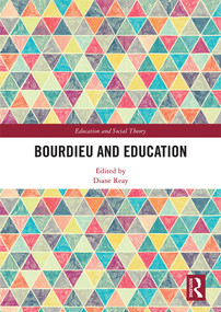 Bourdieu and Education - 9780367585983 by Diane Reay, 9780367585983