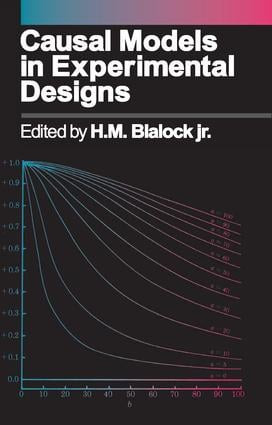 Causal Models in Experimental Designs by H. M. Blalock, 9780202309729