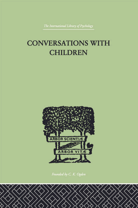 Conversations With Children by David & Katz Katz, 9780415757959