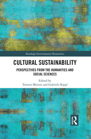 Cultural Sustainability (Perspectives from the Humanities and Social Sciences) - 9780367500429 by Torsten Meireis, Gabriele Rippl, 9780367500429
