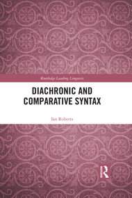 Diachronic and Comparative Syntax - 9780367586676 by Ian Roberts, 9780367586676