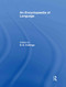 An Encyclopedia of Language by N.E. Collinge, 9780415755078