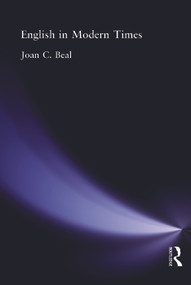 English in Modern Times - 9780340761175 by Joan C Beal, 9780340761175