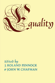 Equality - 9780202308838 by John W. Chapman, 9780202308838