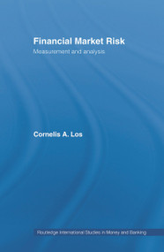 Financial Market Risk (Measurement and Analysis) - 9780415771139 by Cornelis Los, 9780415771139