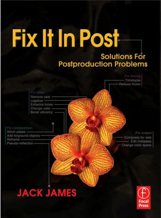 Fix It In Post (Solutions for Postproduction Problems) by Jack James, 9780240811246