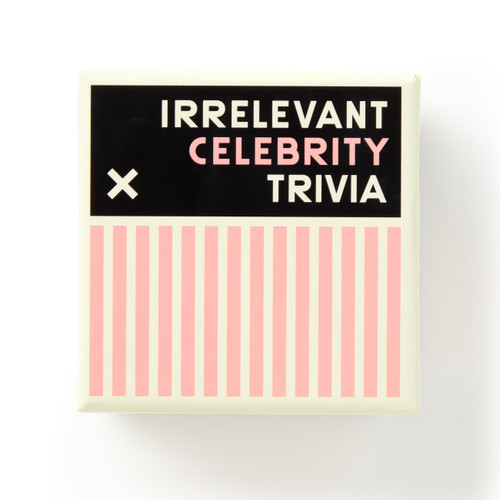 Irrelevant Celebrity Trivia by Brass Monkey, Galison, 9780735379534