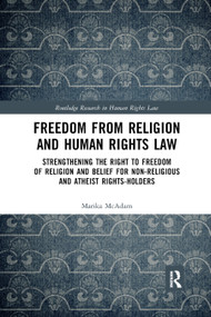 Freedom from Religion and Human Rights Law - 9780367886677 by Marika McAdam, 9780367886677